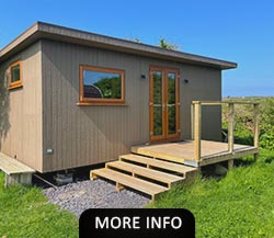 Glamping Eco Den on a North Wales campsite