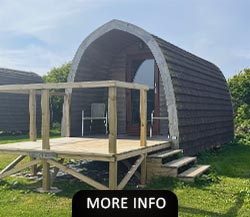 Glamping Pod on a North Wales campsite